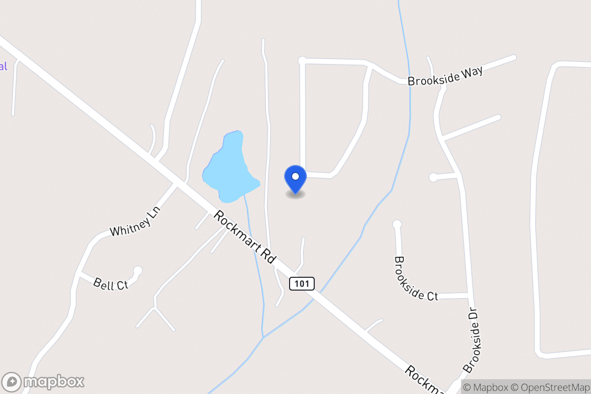 Map of 172 Brookside Way