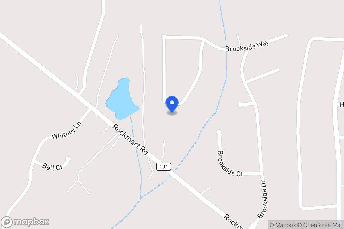 Map of 176 Brookside Way