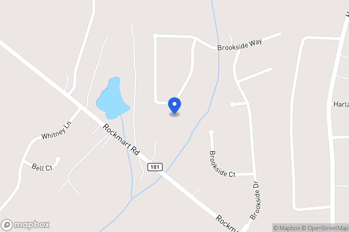 Map of 180 Brookside Way