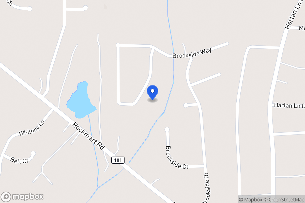 Map of 188 Brookside Way