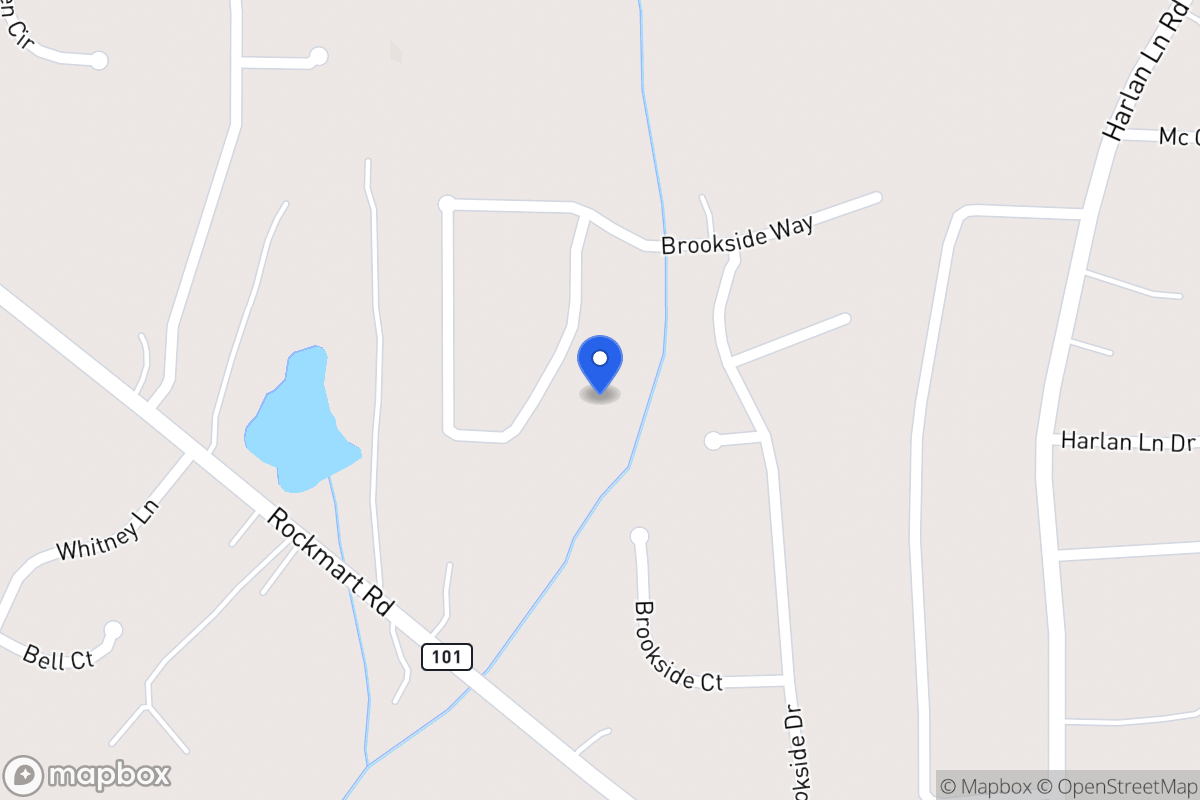 Map of 192 Brookside Way