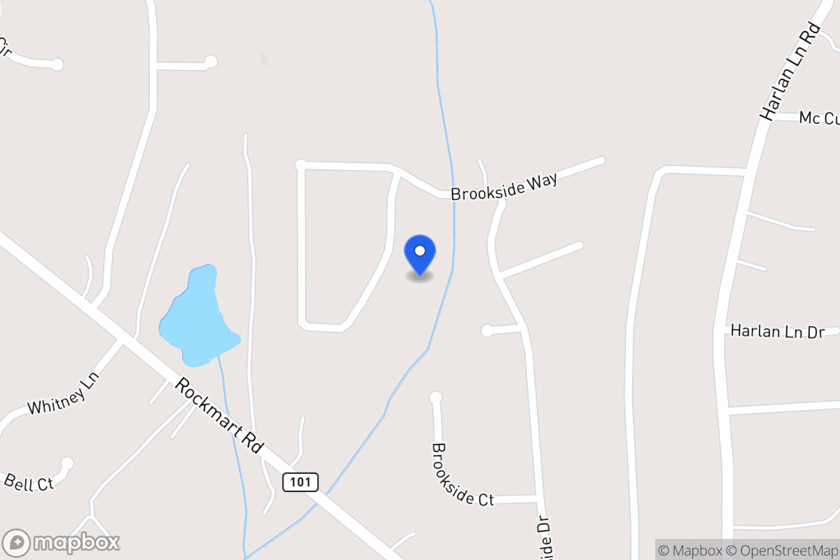 Map of 196 Brookside Way