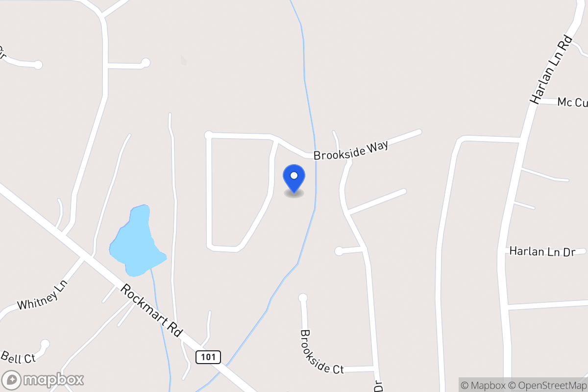Map of 200 Brookside Way