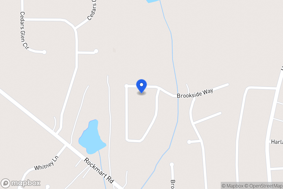 Map of 123 Brookside Way