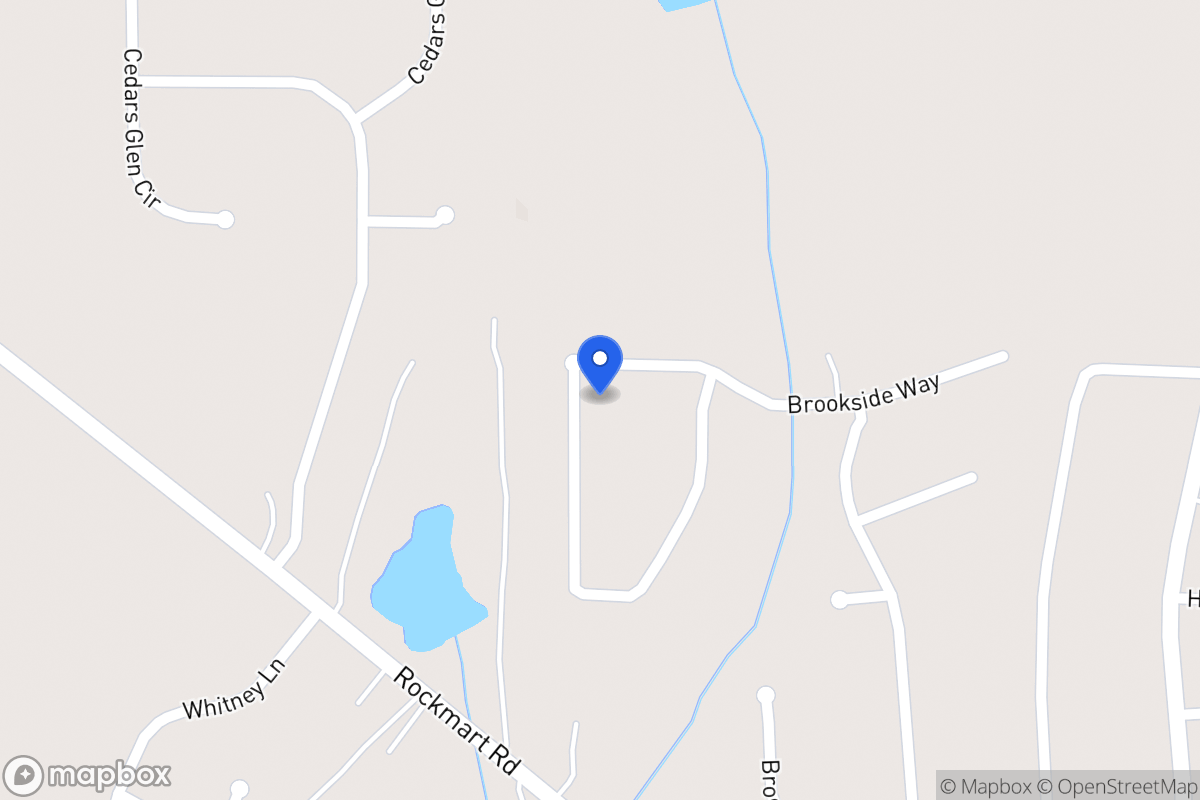 Map of 143 Brookside Way