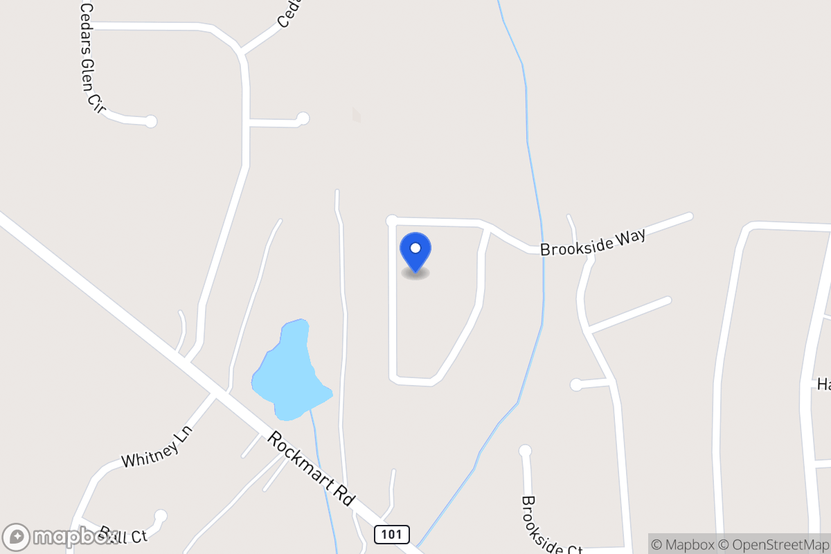 Map of 147 Brookside Way