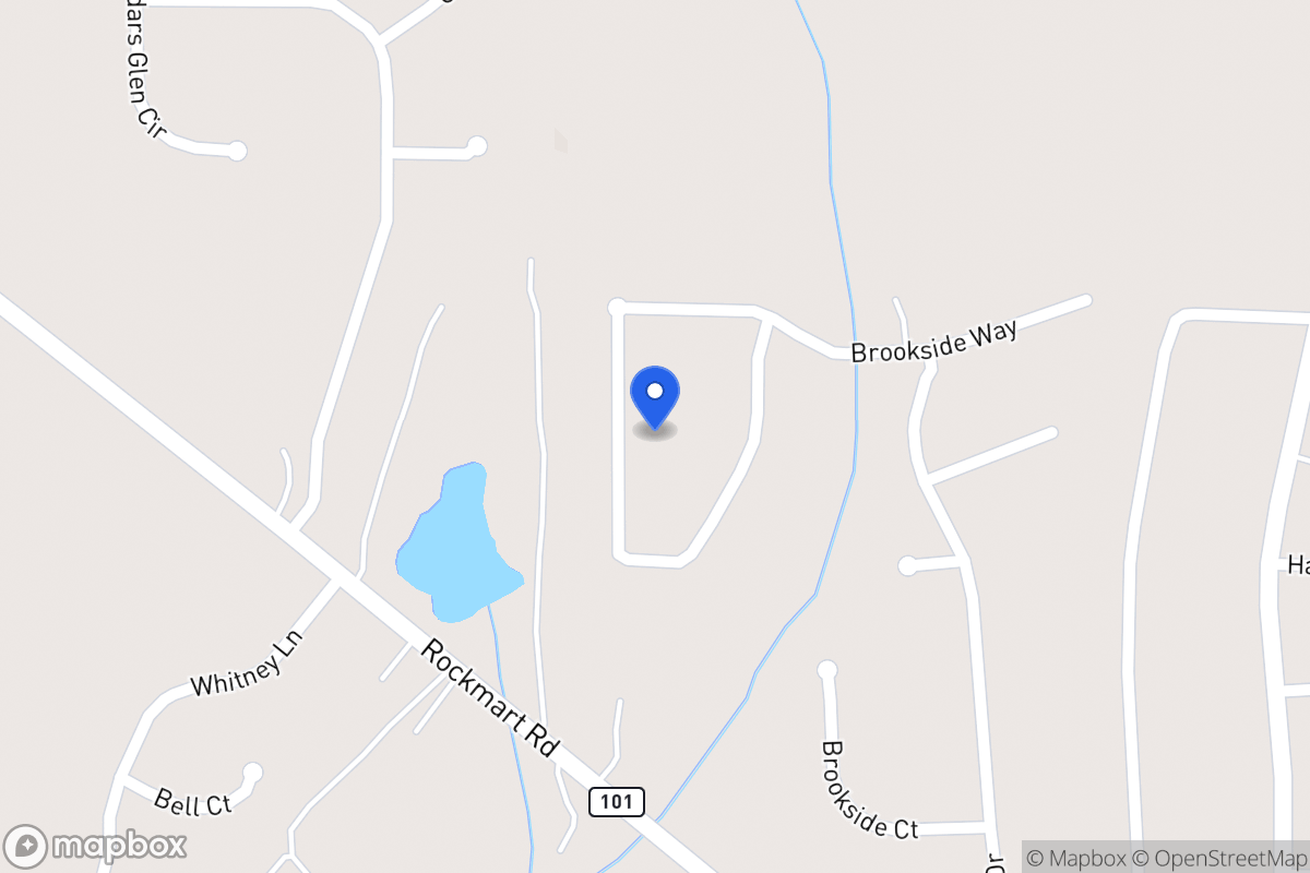 Map of 153 Brookside Way