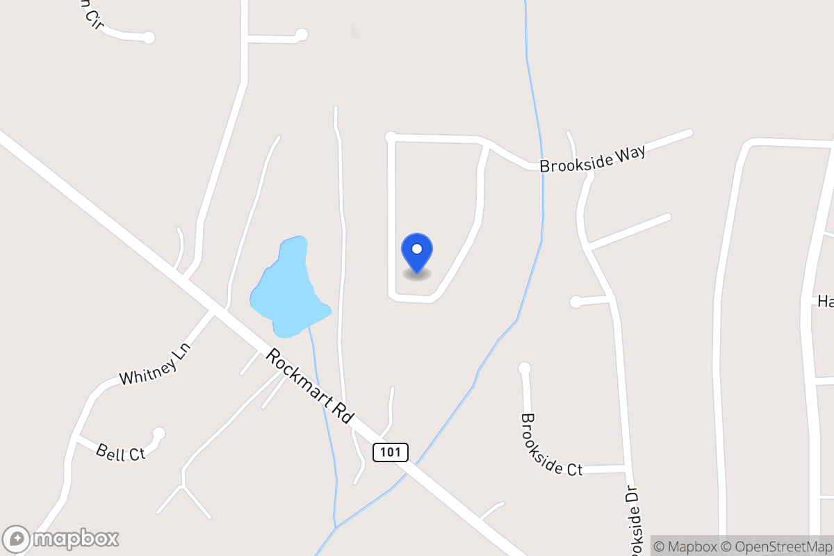 Map of 177 Brookside Way