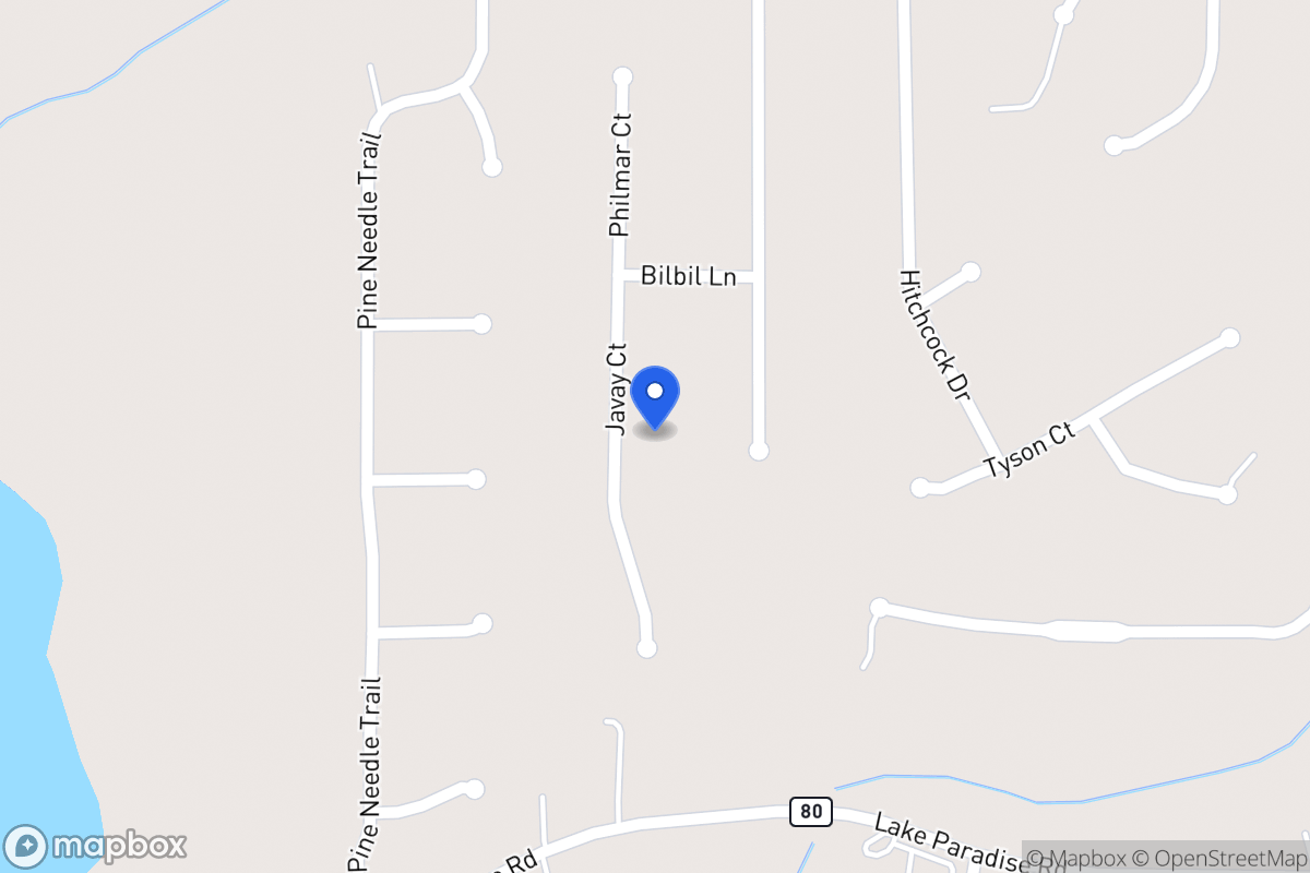 Map of 114 Javay Ct
