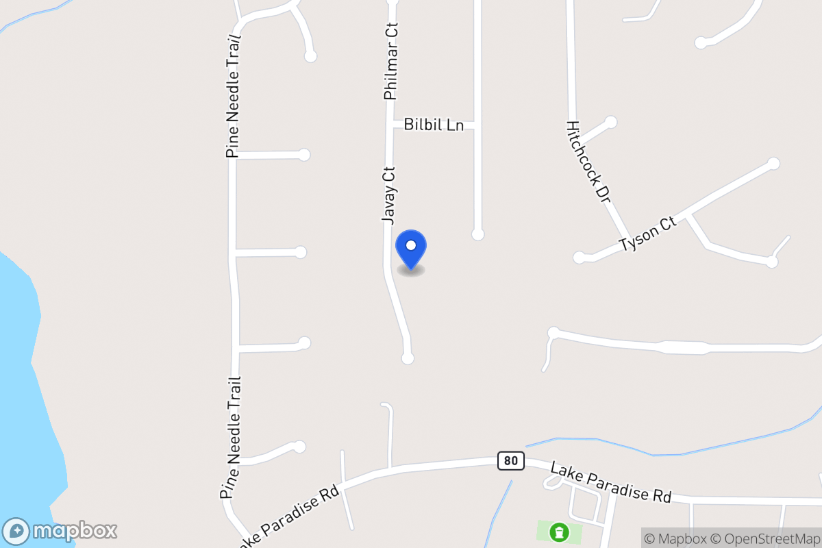 Map of 124 Javay Ct