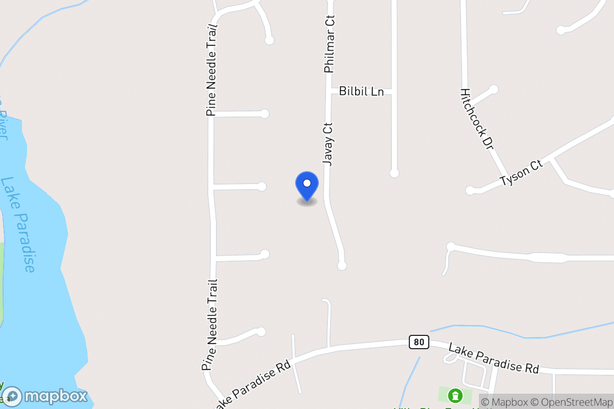 Map of 125 Javay Ct