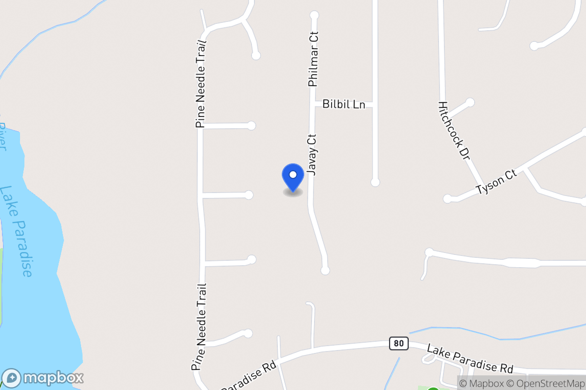 Map of 121 Javay Ct