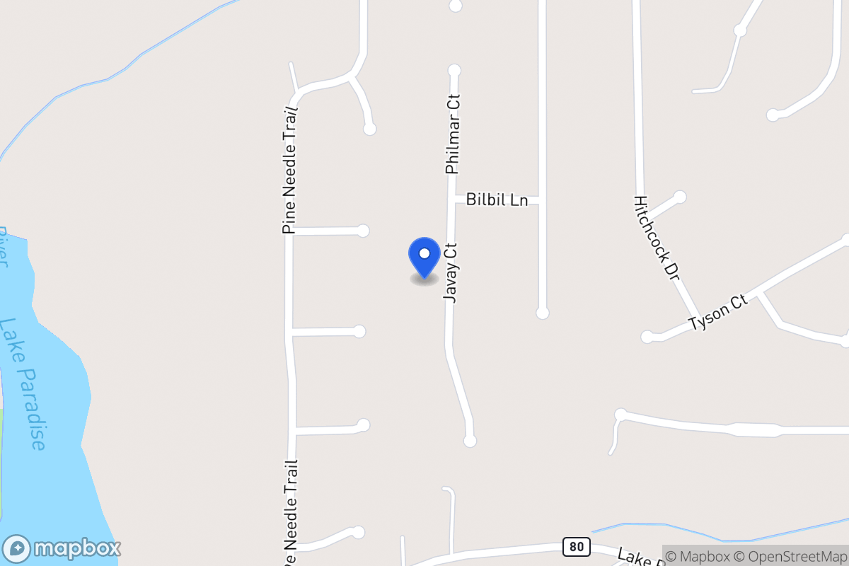 Map of 113 Javay Ct