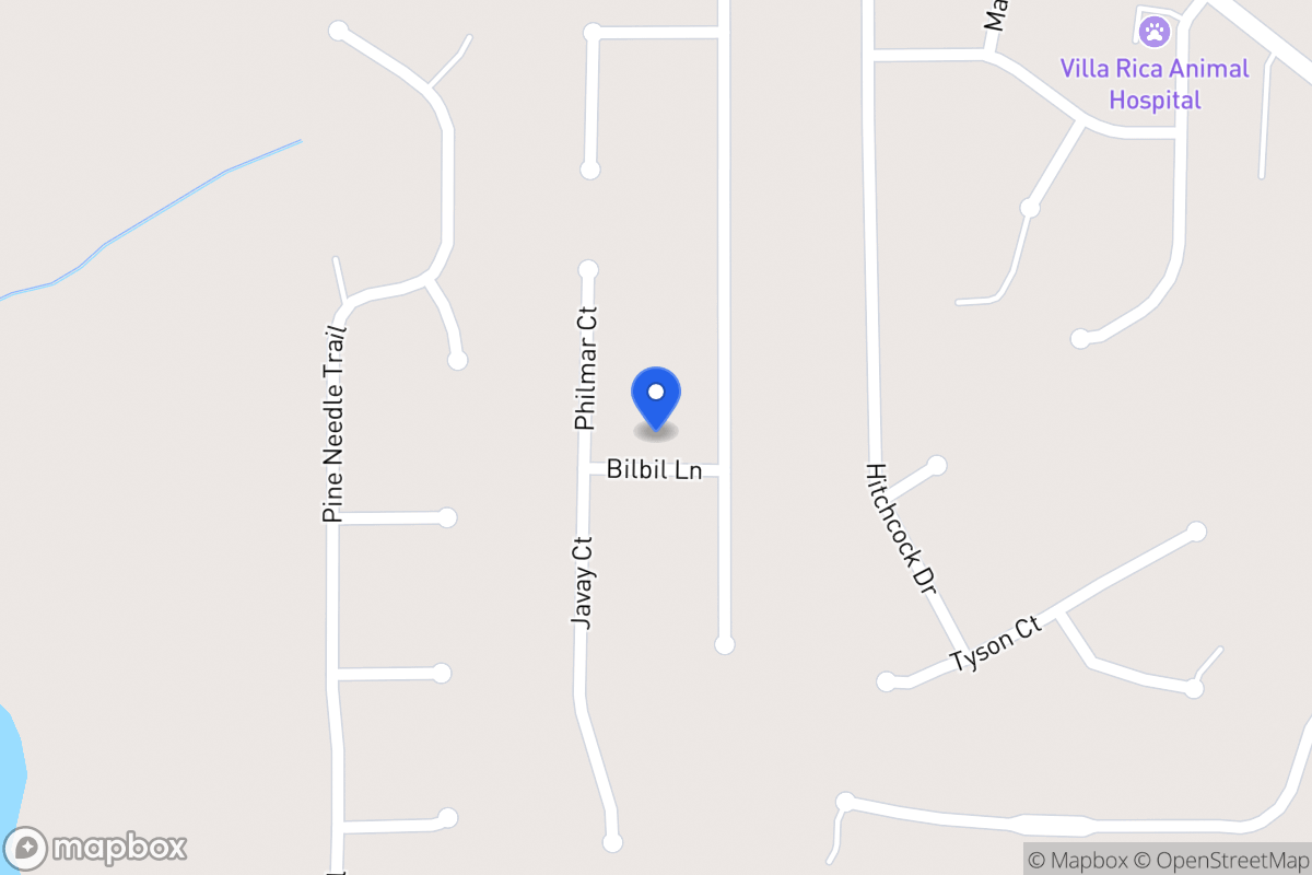 Map of 105 Bilbil Ln