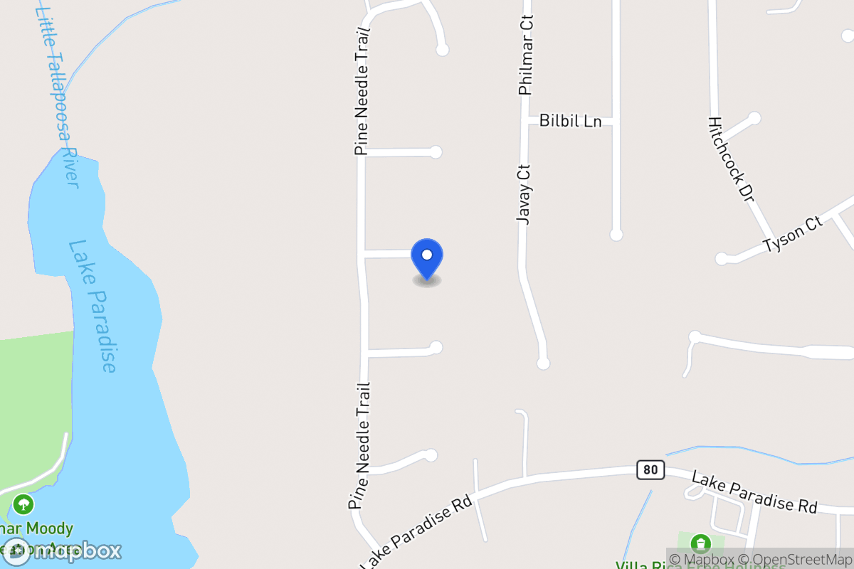 Map of 25 Lilly Oak Ct
