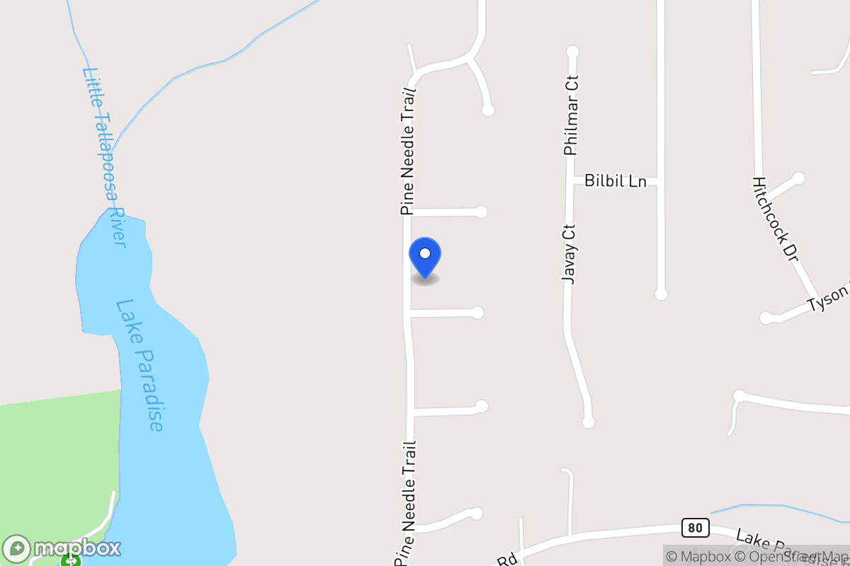 Map of 16 Lilly Oak Ct