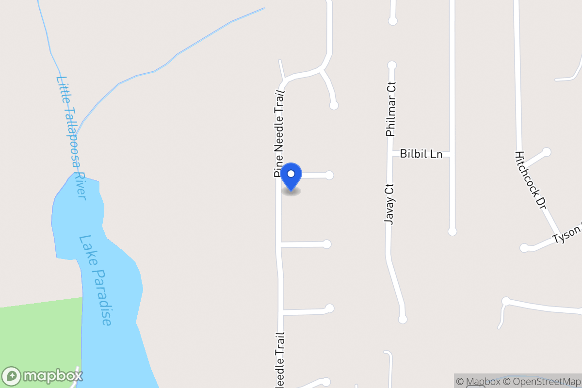 Map of 167 Pine Needle Trl