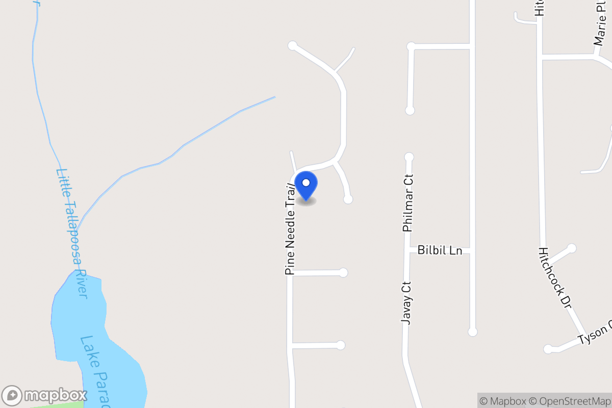 Map of 205 Pine Needle Trl