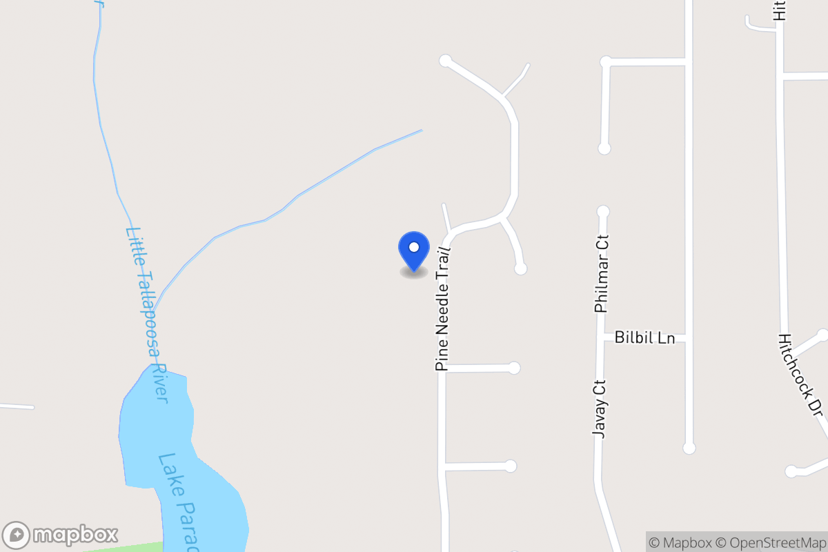 Map of 210 Pine Needle Trl