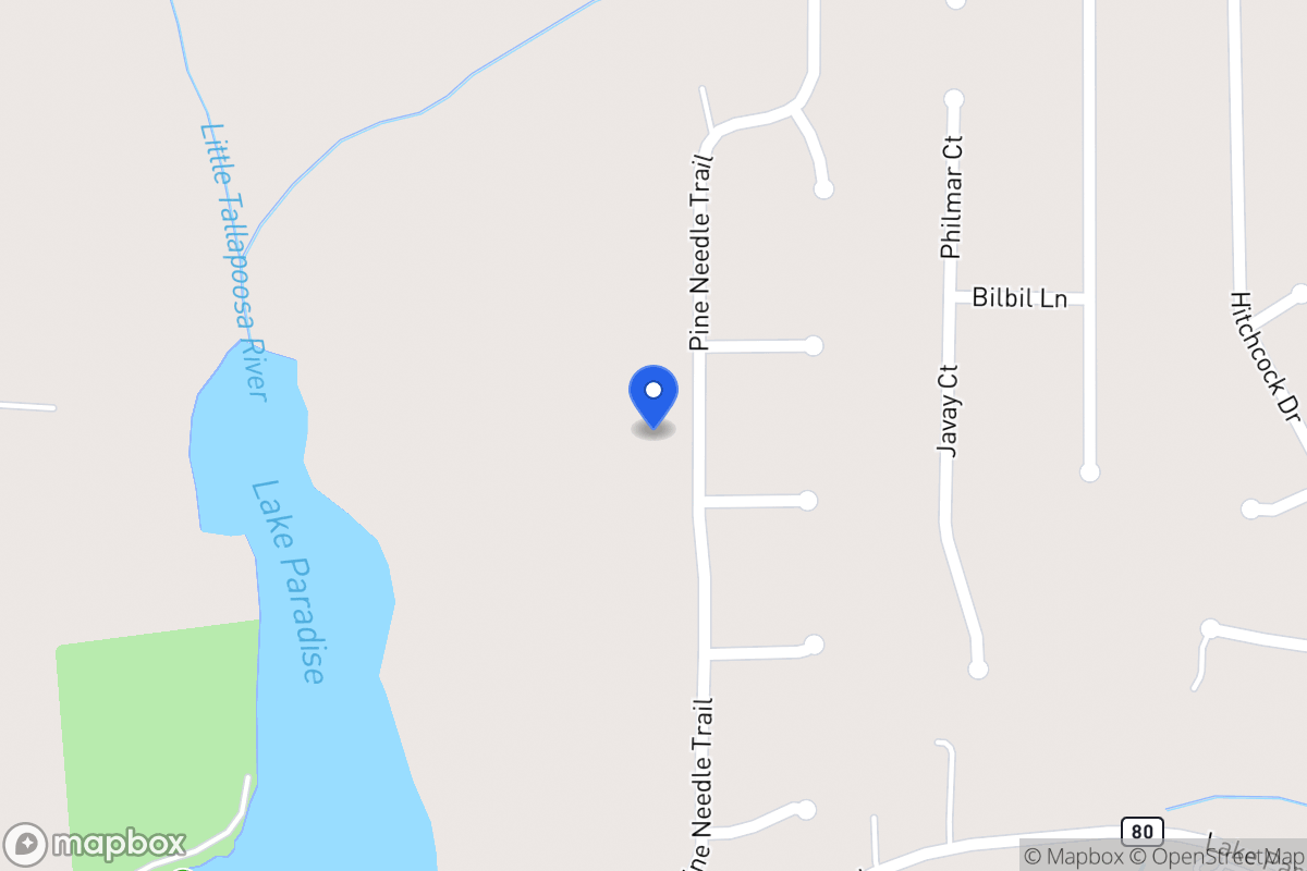 Map of 154 Pine Needle Trl
