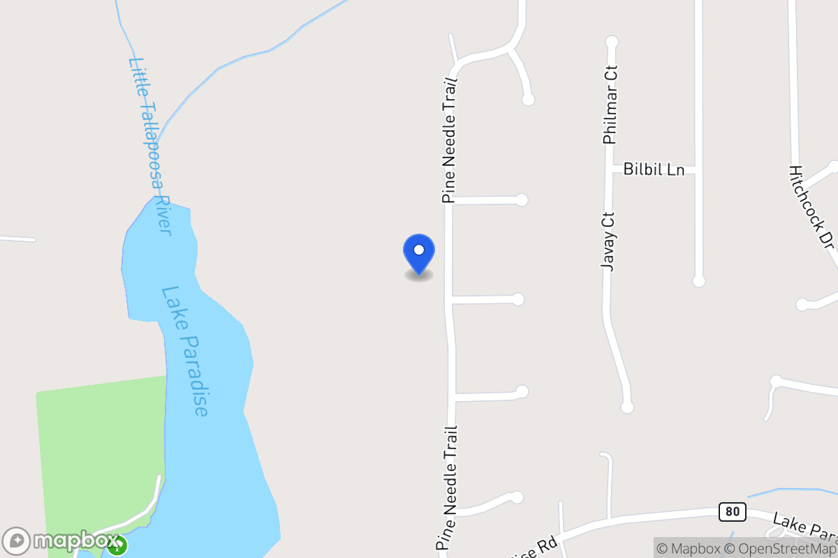 Map of 146 Pine Needle Trl