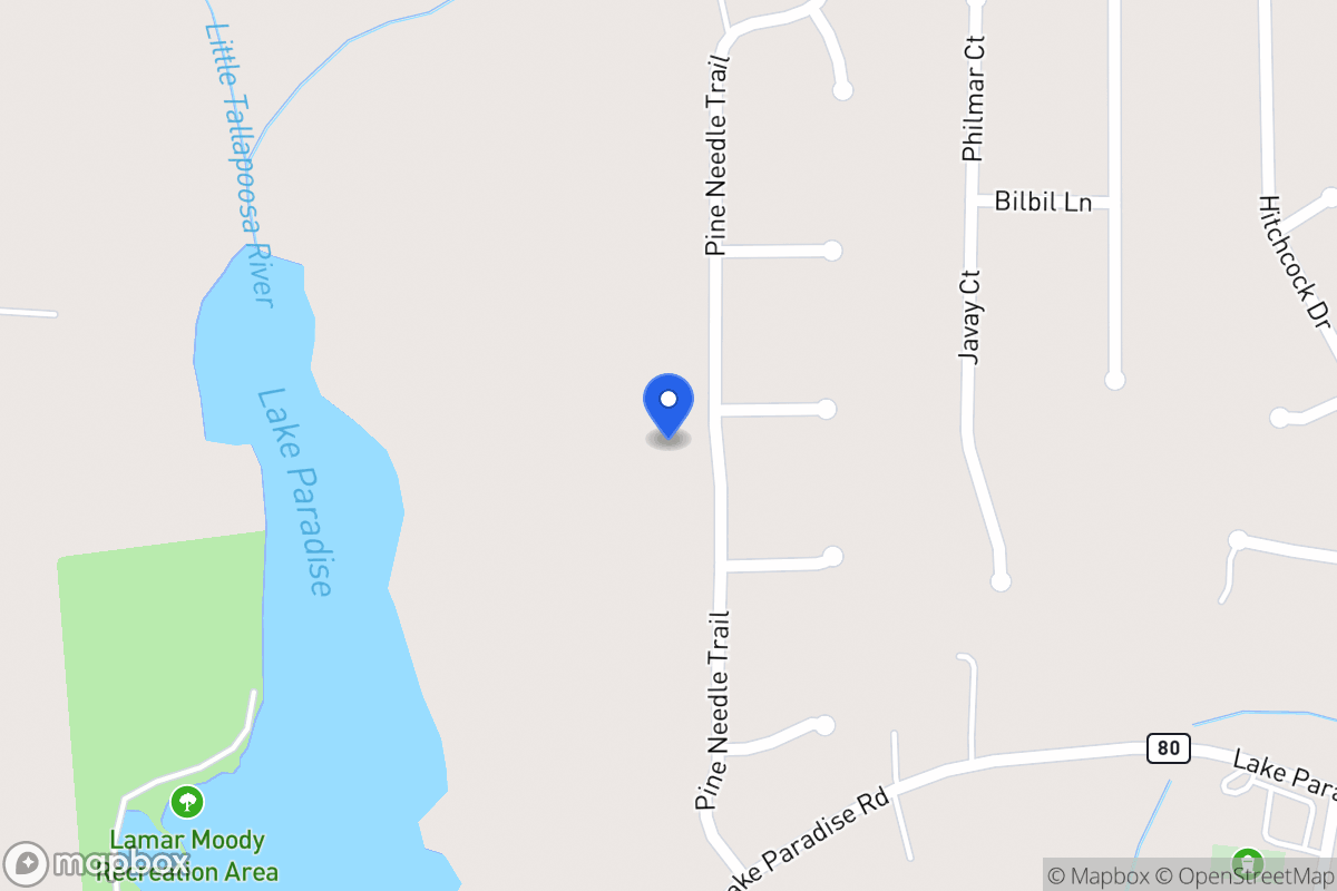 Map of 130 Pine Needle Trl