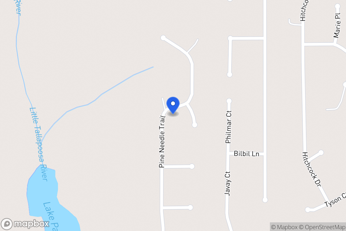 Map of 239 Pine Needle Trl