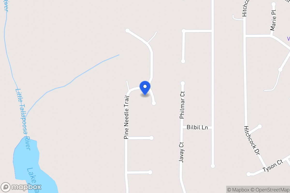 Map of 255 Pine Needle Trl