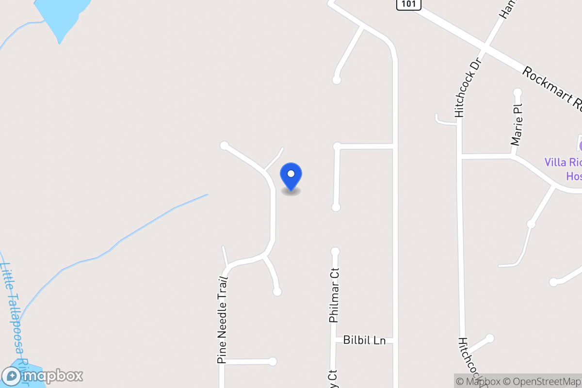 Map of 279 Pine Needle Trl