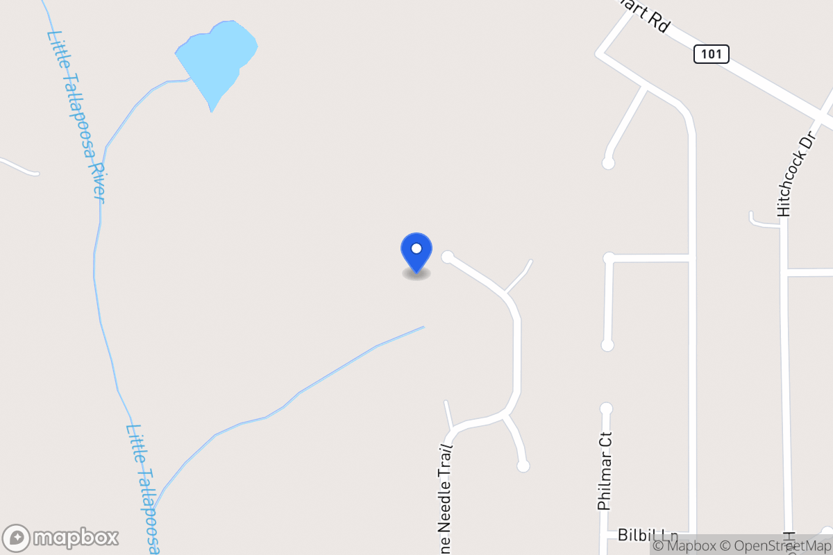 Map of 310 Pine Needle Trl