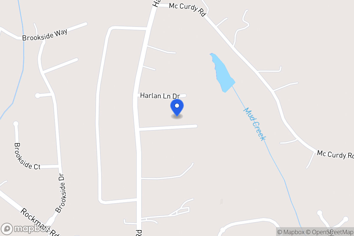 Map of 38 Hidden Valley Dr