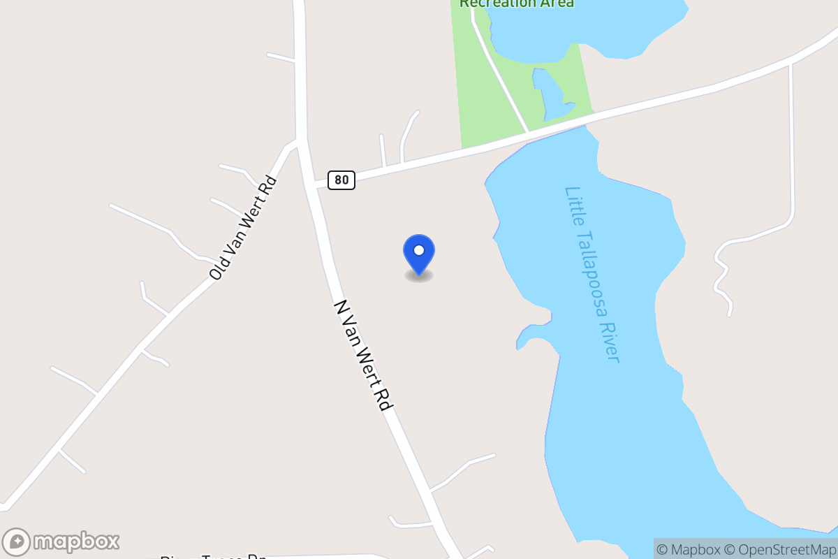Map of 703 705 N Van Wert Rd