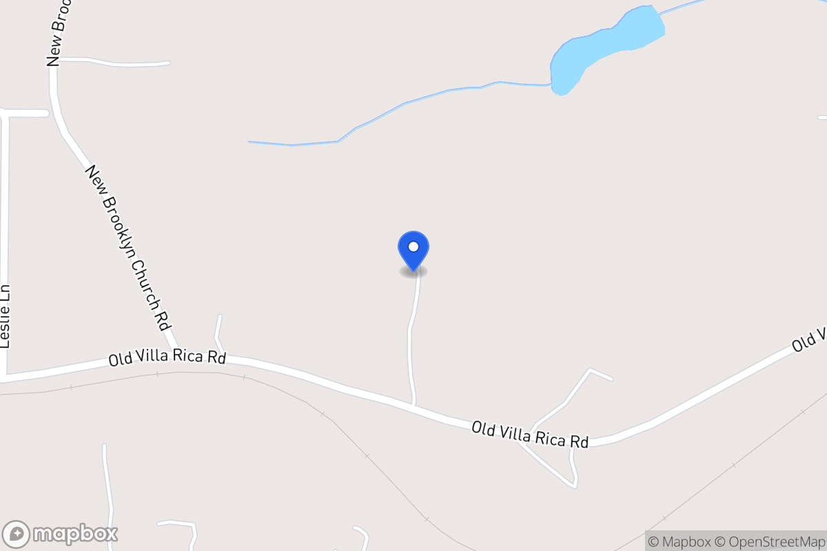 Map of 564 Old Villa Rica Rd