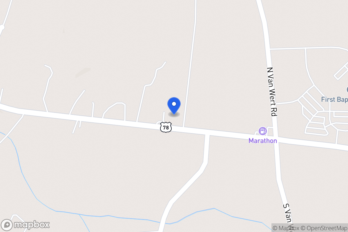 Map of 1701 W 78 Hwy