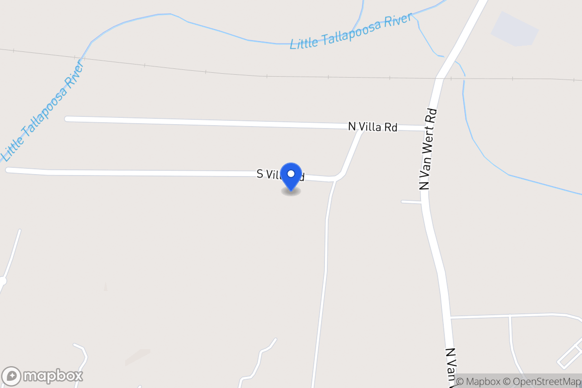 Map of 34 S Villa Rd