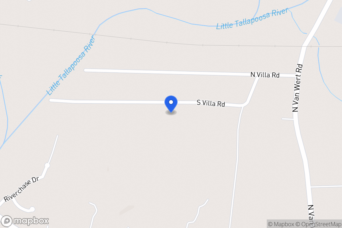 Map of 82 S Villa Rd