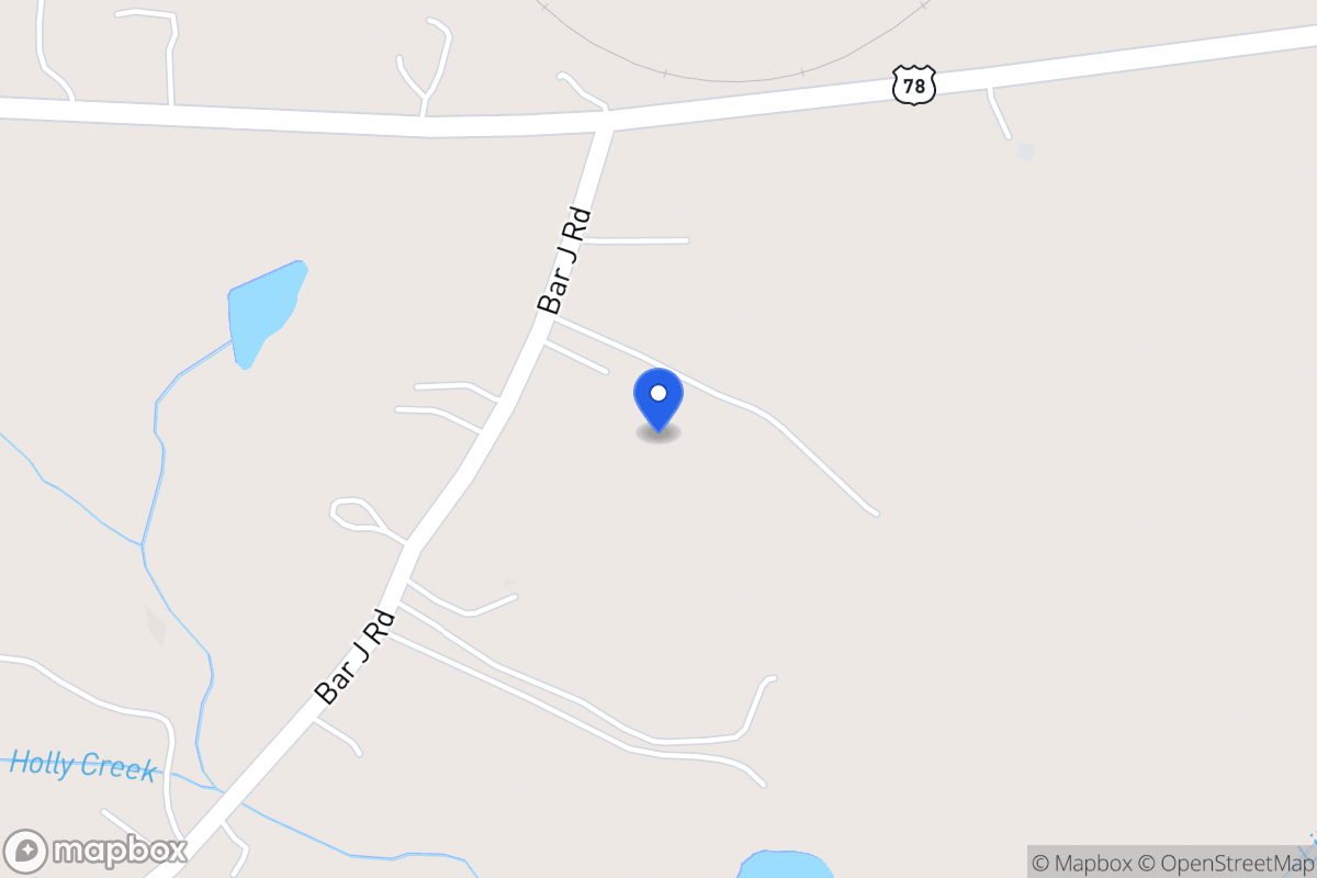 Map of 160 Bar J Rd