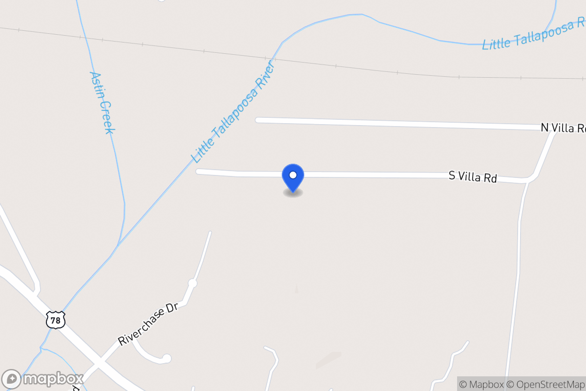 Map of 150 S Villa Rd