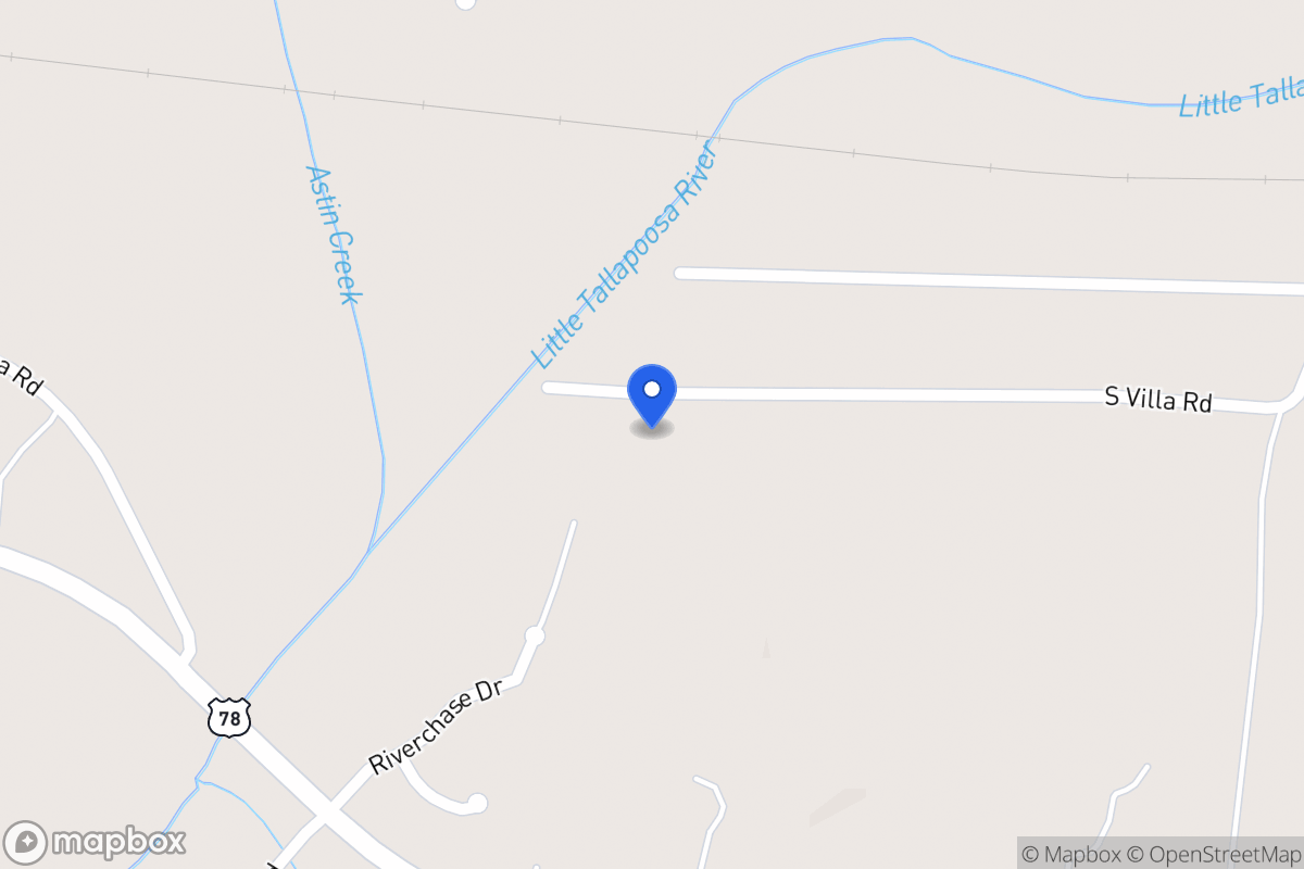Map of 186 S Villa Rd