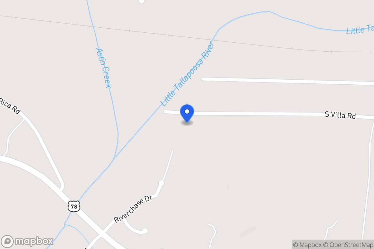 Map of 192 S Villa Rd