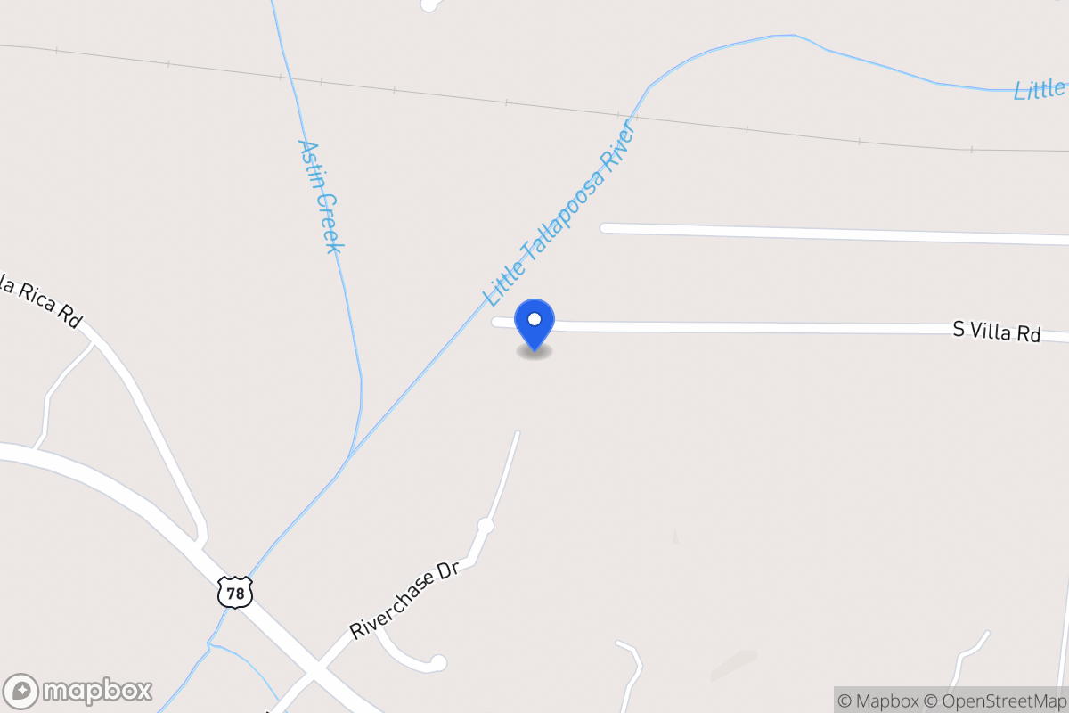 Map of 202 S Villa Rd