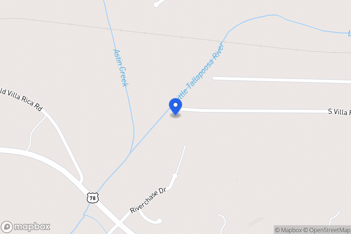 Map of 210 S Villa Rd