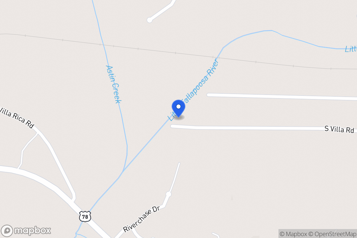 Map of 201 S Villa Rd