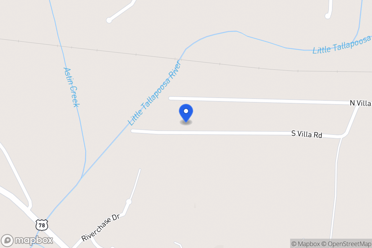 Map of 163 S Villa Rd