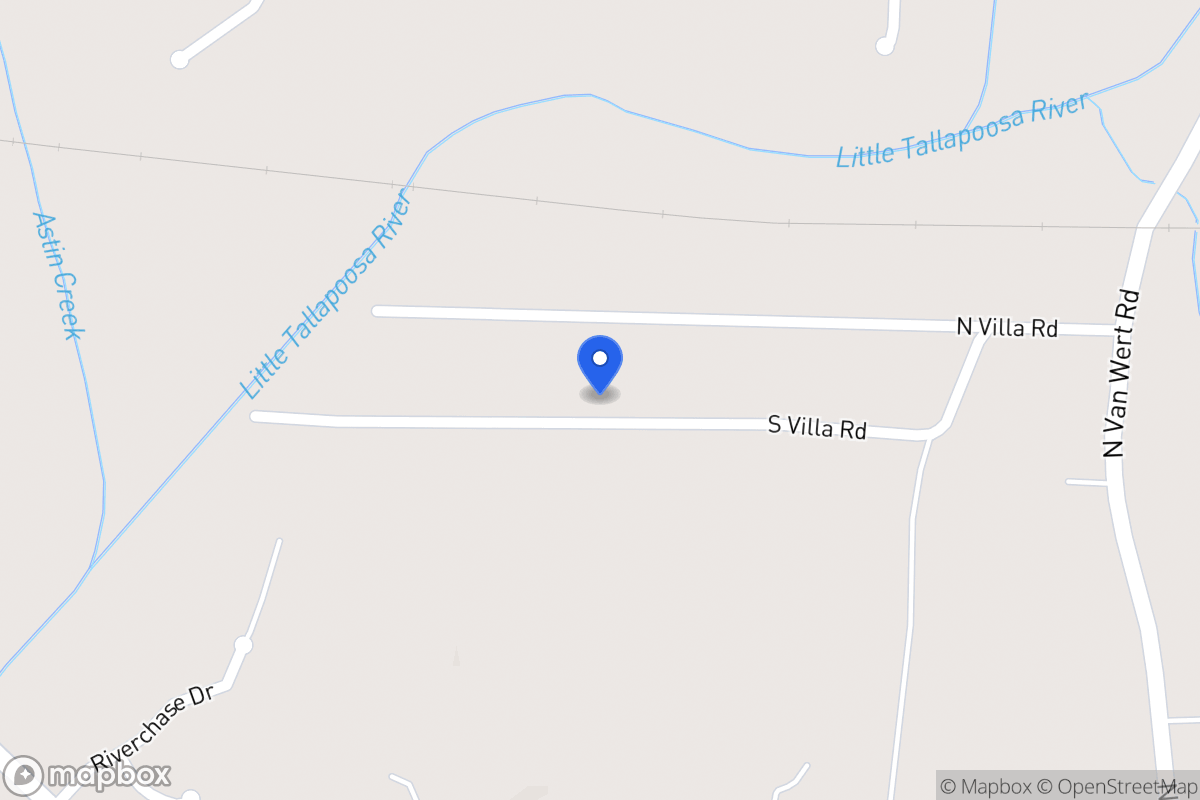 Map of 105 S Villa Rd