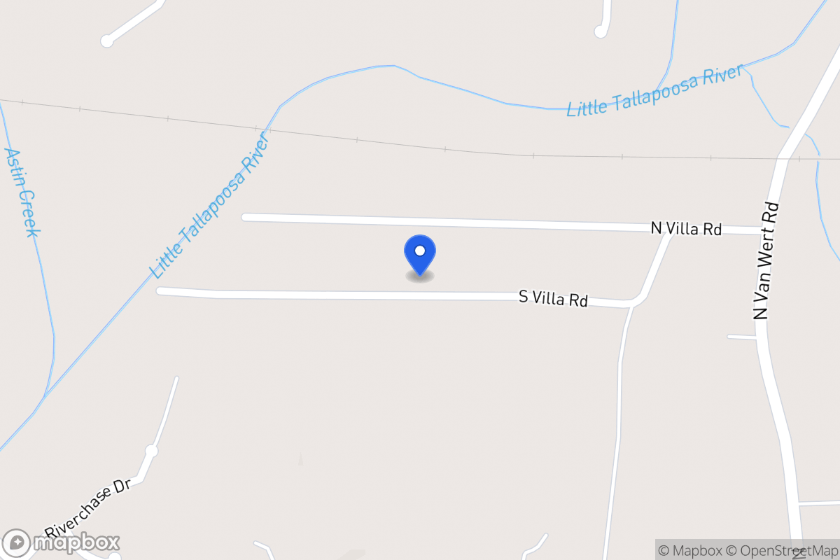 Map of 95 S Villa Rd