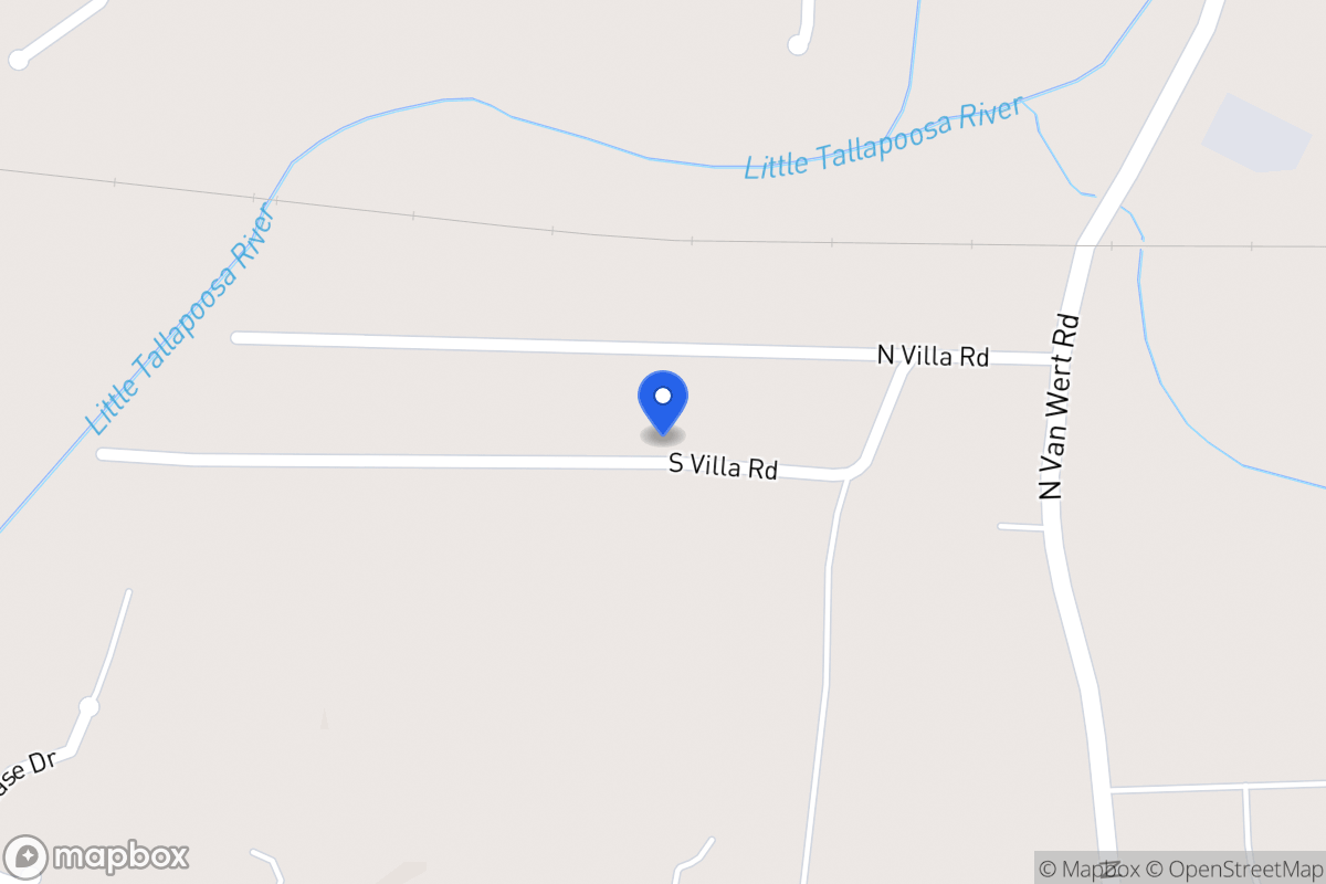 Map of 49 S Villa Rd