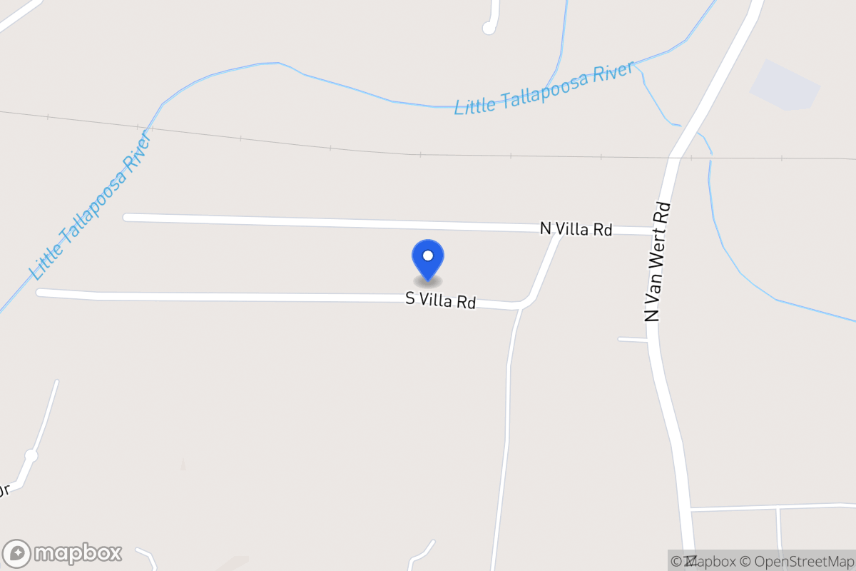 Map of 41 S Villa Rd