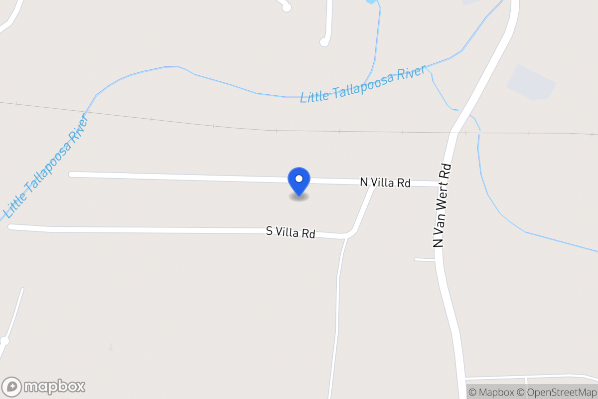 Map of 94 N Villa Rd