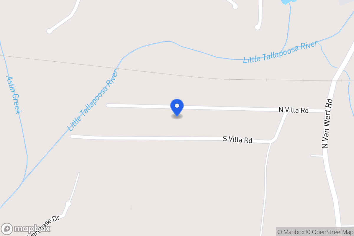 Map of 162 N Villa Rd